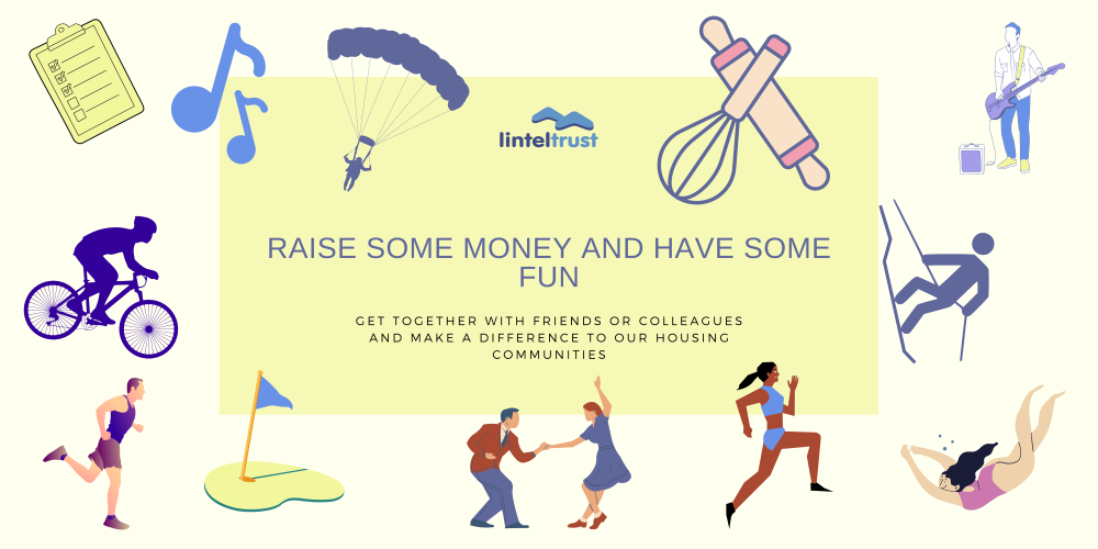 Raise money and have fun banner